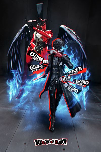 极致超值系列 1/12 女神异闻录5：皇家版 Joker 可动手办
