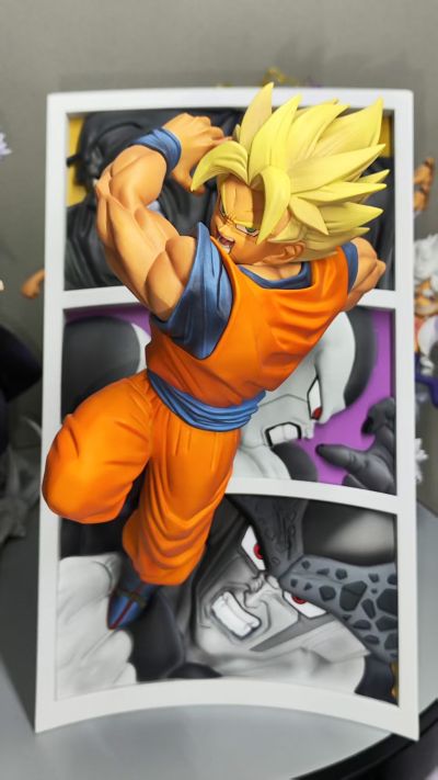 FiguartsZERO 龙珠Z 超级赛亚人孙悟空 战斗的轨迹