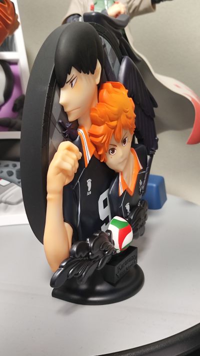 胸像 一番赏 排球少年!!～宿命の対决！乌野ＶＳ青叶城西 排球少年!! 日向 翔阳&影山 飞雄 