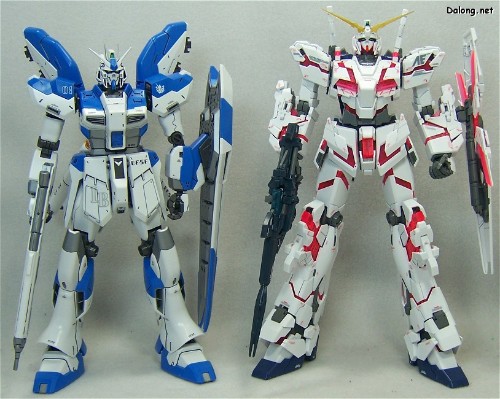 MG 1/100 机动战士高达UC  RX-0 独角兽高达 Ver. Ka, Titanium Finish