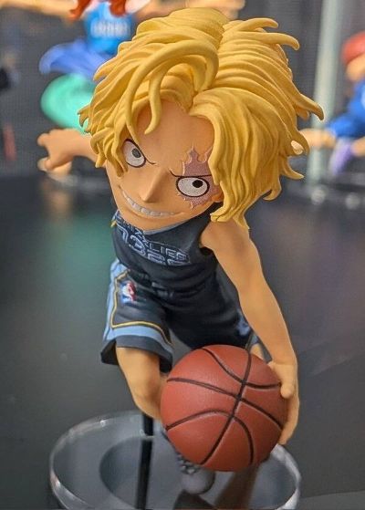 WCF世界收藏人偶 航海王×NBA 萨博