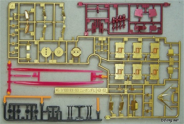 MG 1/100 机动战士高达 逆袭的夏亚  RX-93 ν高达 Metallic Coating Ver.