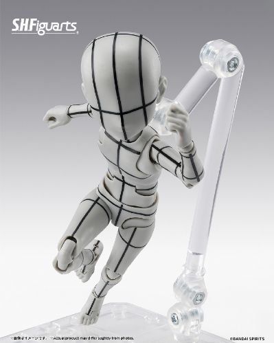 S.H.Figuarts BODY君-杉森建- Edition-WIRE FRAME- (Gray Color Ver.)