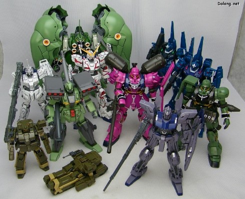 HGUC 1/144 	机动战士高达UC  MSN-001A1 德尔塔Plus
