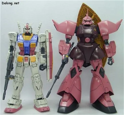 MG 机动战士高达 MS-14S (YMS-14) 夏亚专用勇士 一年战争样式 设定配色