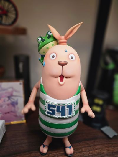 娱乐时间系列 逃亡兔 搪胶摆件 普京