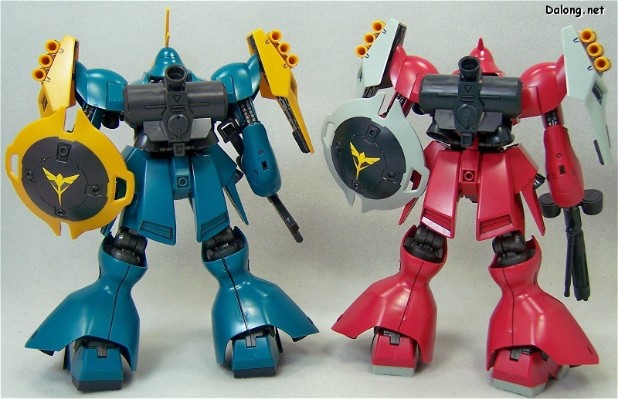 HGUC 1/144 机动战士高达 逆袭的夏亚 MSN-03 乍得·多加 葵丝·帕拉雅机