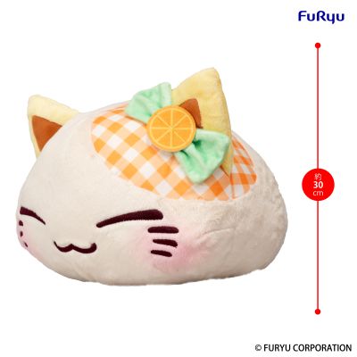 Nemuneko Cat 水果系列 BIG毛绒玩偶 -橙子-