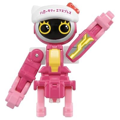 特装合体机器人 作业勇者 运输勇者Hello Kitty 特快卡车
