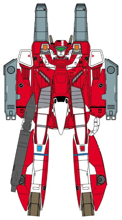 65882 超时空要塞系列 VF-1J  超级女武神 机器人形态 “米莉亚专用机”