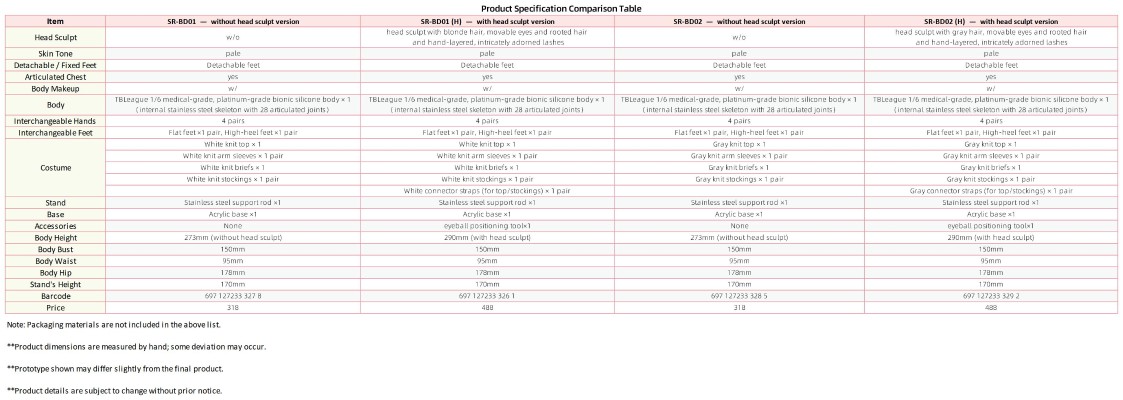 “窄肩宽臀，灵眸匠心”全新铂金硅胶手工睫毛女素体