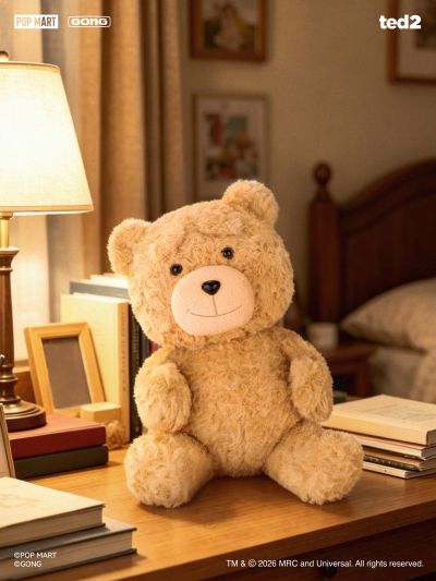 泰迪熊2 泰迪熊 可动毛绒 Hot Nerd Ted