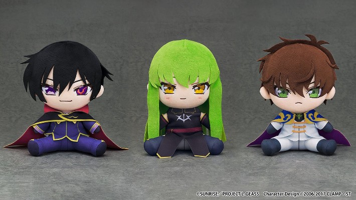 Chocopuni 玩偶 CODE GEASS 反叛的鲁路修  鲁路修/朱雀/C.C.