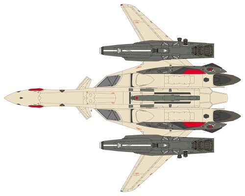 65836 超时空要塞系列 VF-19EF/A 勇专用机 特别版“超时空要塞F ”