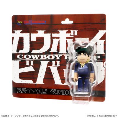 BE@RBRICK 星际牛仔 史派克·斯皮格尔 100％