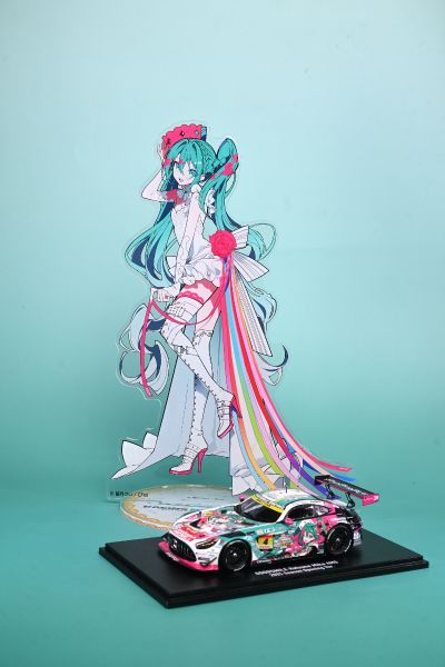 初音未来 GT企划 1/43 GOODSMILE 初音未来 AMG 2025 开幕战