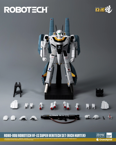 3Z0307 ROBO道 太空堡垒 VF-1S变形战斗机超级装甲套装（瑞克·卡特）