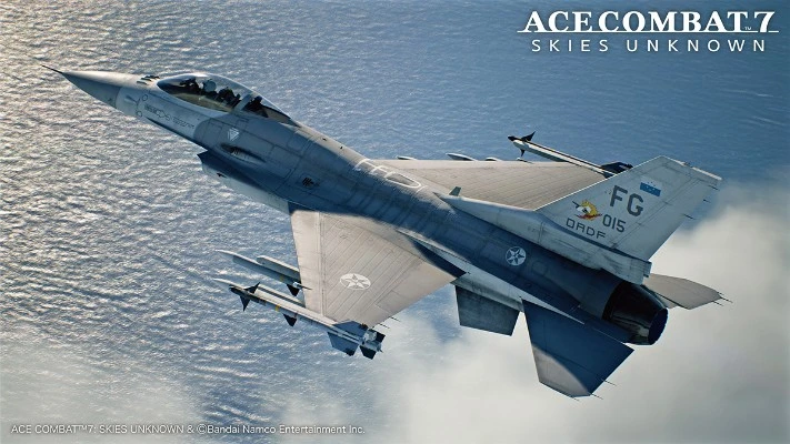 SP610  皇牌空战系列  皇牌空战7：未知空域 F-16“战隼”战斗机（C型）