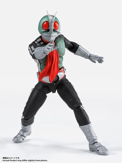S.H.Figuarts（真骨雕制法） 假面骑士新1号 荣耀昭和骑士版
