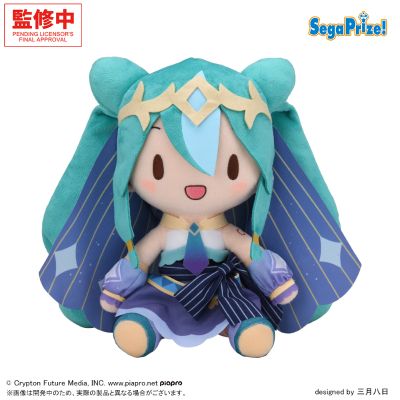 Fuwa Petit 初音未来 宇宙 毛绒玩偶（M）