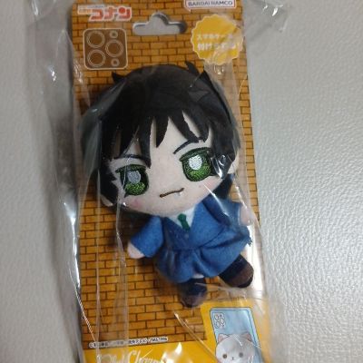 名侦探柯南 毛利兰 PlayCharm 手机支架毛绒玩偶