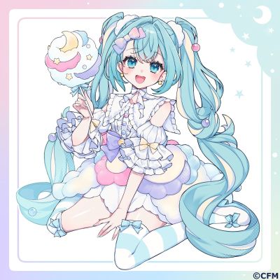 melffy 初音未来 棉花糖