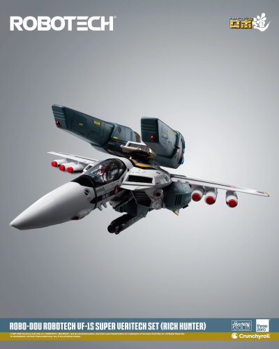 3Z0307 ROBO道 太空堡垒 VF-1S变形战斗机超级装甲套装（瑞克·卡特）