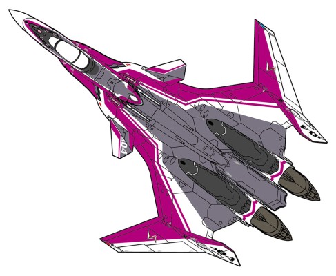 65840 超时空要塞系列 VF-31C 齐格飞 米拉洁专用机“超时空要塞Δ”