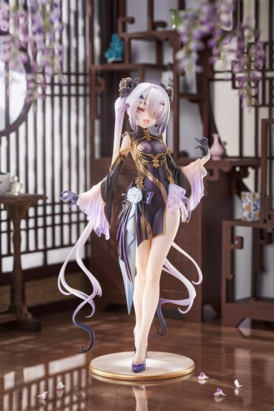 命运-冠位指定 妖精骑士兰斯洛特 旗袍 黑&白