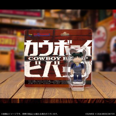 BE@RBRICK 星际牛仔 史派克·斯皮格尔 100％