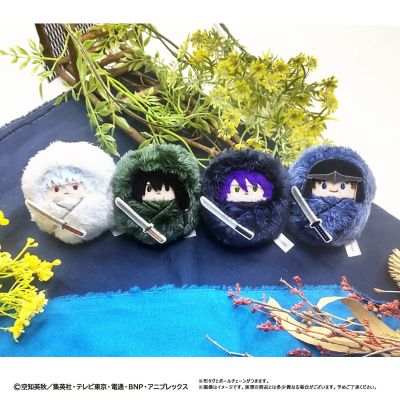 银魂　襁褓毛绒挂件 攘夷四天王