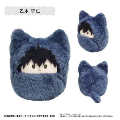魔女与使魔 猫耳襁褓毛绒挂件