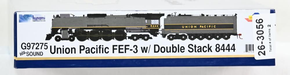 HO比例 G9727X 联合太平洋铁路FEF系列4-8-4火车