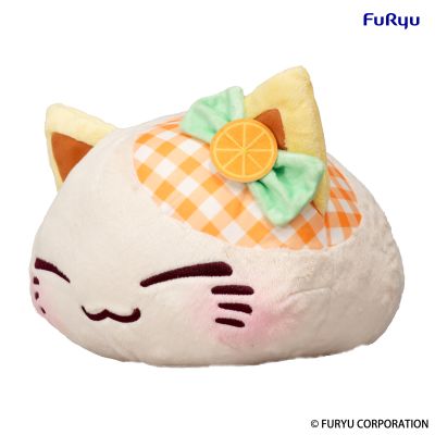 Nemuneko Cat 水果系列 BIG毛绒玩偶 -橙子-