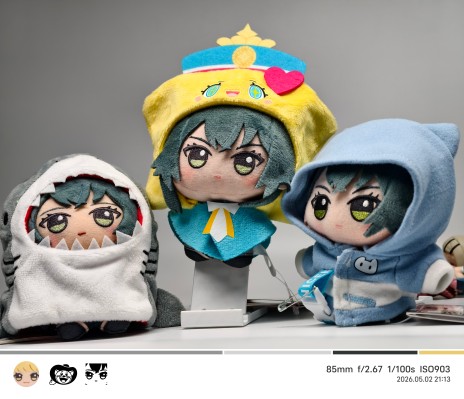 学园偶像大师 初美酱披风 & 迷你毛绒收纳包套装