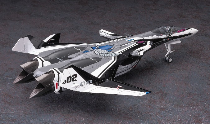 65844 超时空要塞系列 VF-31F 齐格飞 梅瑟 / 疾风专用机  附带利刃・魔龙无人机“剧场版超时空要塞Δ”