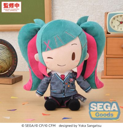 Fuwa Petit 初音未来：缤纷舞台 教室世界 初音未来 M码毛绒玩偶