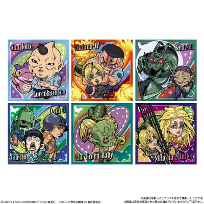 Niforumation JOJO 的奇妙冒险 贴纸威化 石之海