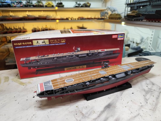 1/700 日本海军 航空母舰 赤城 全船版