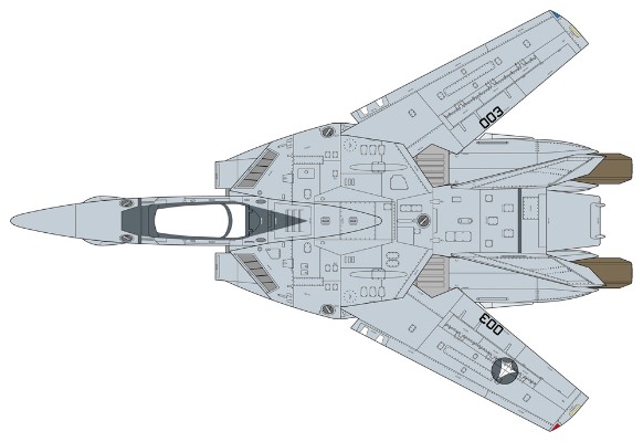 65871 超时空要塞系列 VF-1A 女武神“低可视度”