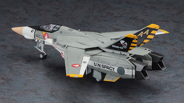 65874 超时空要塞系列 VF-1J  超级/强袭 女武神“SVF-41 黑王牌中队”