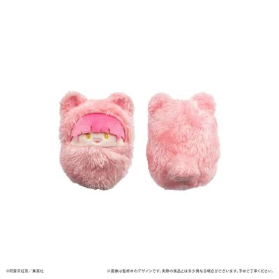 正相反的你和我 猫耳襁褓毛绒挂件