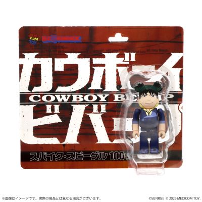 BE@RBRICK 星际牛仔 史派克·斯皮格尔 100％