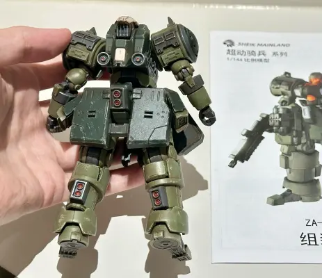 超动骑兵系列 扎洛夫 ZA-08 大娃力士（达瓦里氏）1/144拼装模型