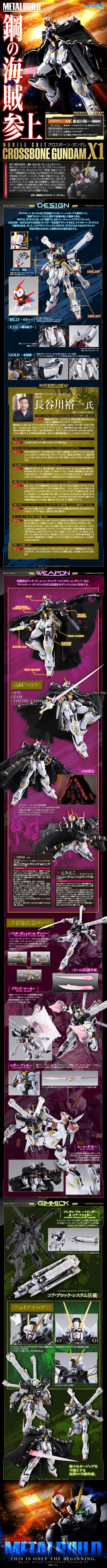 METAL BUILD 海盗高达X1