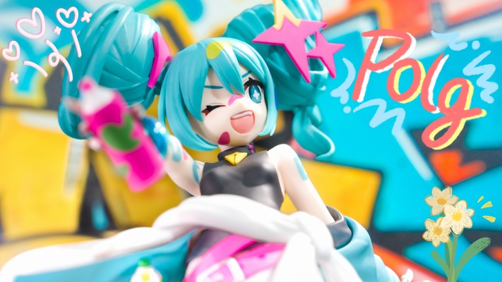 Trio-Try-iT 初音未来 绘画少女