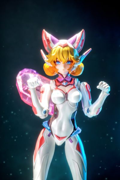 布鲁可积木人奇迹版 王者荣耀-妲己 时之彼端