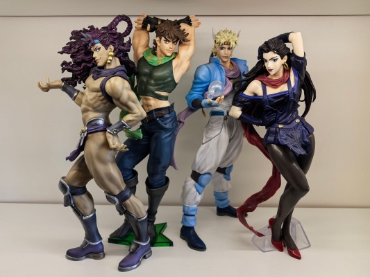 一番赏 JOJO的奇妙冒险 群星汇聚 最终奖 乔尼·乔斯达与杰洛·齐贝林 MASTERLISE PLUS