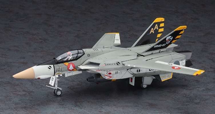65874 超时空要塞系列 VF-1J  超级/强袭 女武神“SVF-41 黑王牌中队”