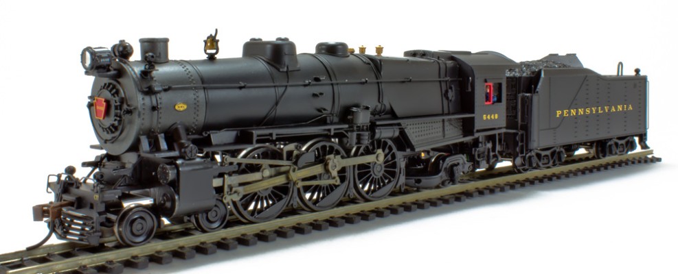 HO比例 841XX 宾夕法尼亚铁路K4 4-6-2火车；栅格排障器；数码版